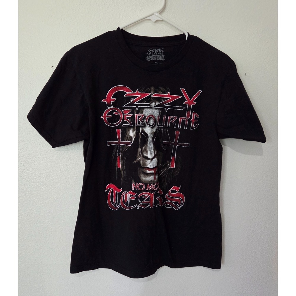 Ozzy Osbourne Hot Topic Hall Of Fame No More Tears Black Men's Medium T-Shirt